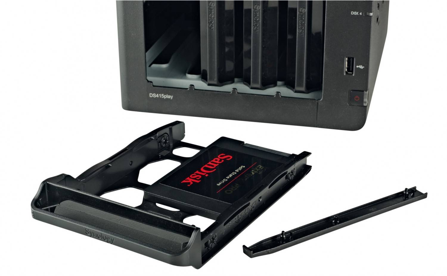 Multimedia- Zentrale: Synology DiskStation DS415play, Bild 3 Netzwerk-Festplatten Synology DiskStation DS415play im Test, Bild 3
