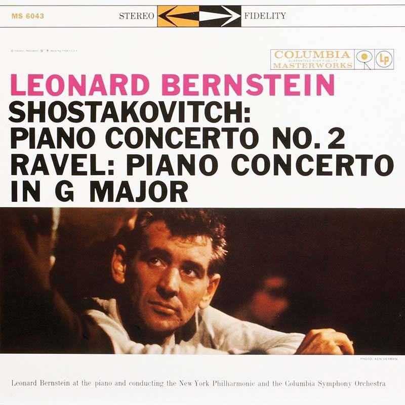 New York Philharmonic, Columbia Symphony Orchestra, Leonard Bernstein – Schostakowitsch, Ravel: Klavierkonzert No. 2, Klavierkonzert in G Dur: New York Philharmonic, Columbia Symphony Orchestra, Leonard Bernstein – Schostakowitsch, Ravel: Klavierkonzert N1 Schallplatte New York Philharmonic, Columbia Symphony Orchestra, Leonard Bernstein – Schostakowitsch, Ravel: Klavierkonzert No. 2, Klavierkonzert in G Dur (Columbia / Impex) im Test, Bild 1