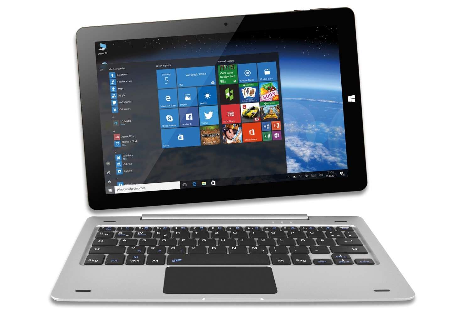 Windroid oder Androws: Ninetec Ultratab 10 Pro, Bild 1 Tablets Ninetec Ultratab 10 Pro im Test, Bild 1