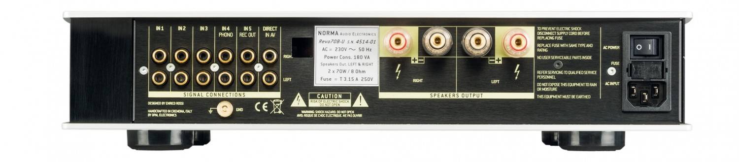 Vollverstärker Norma Acoustics Revo IPA-70B im Test, Bild 6