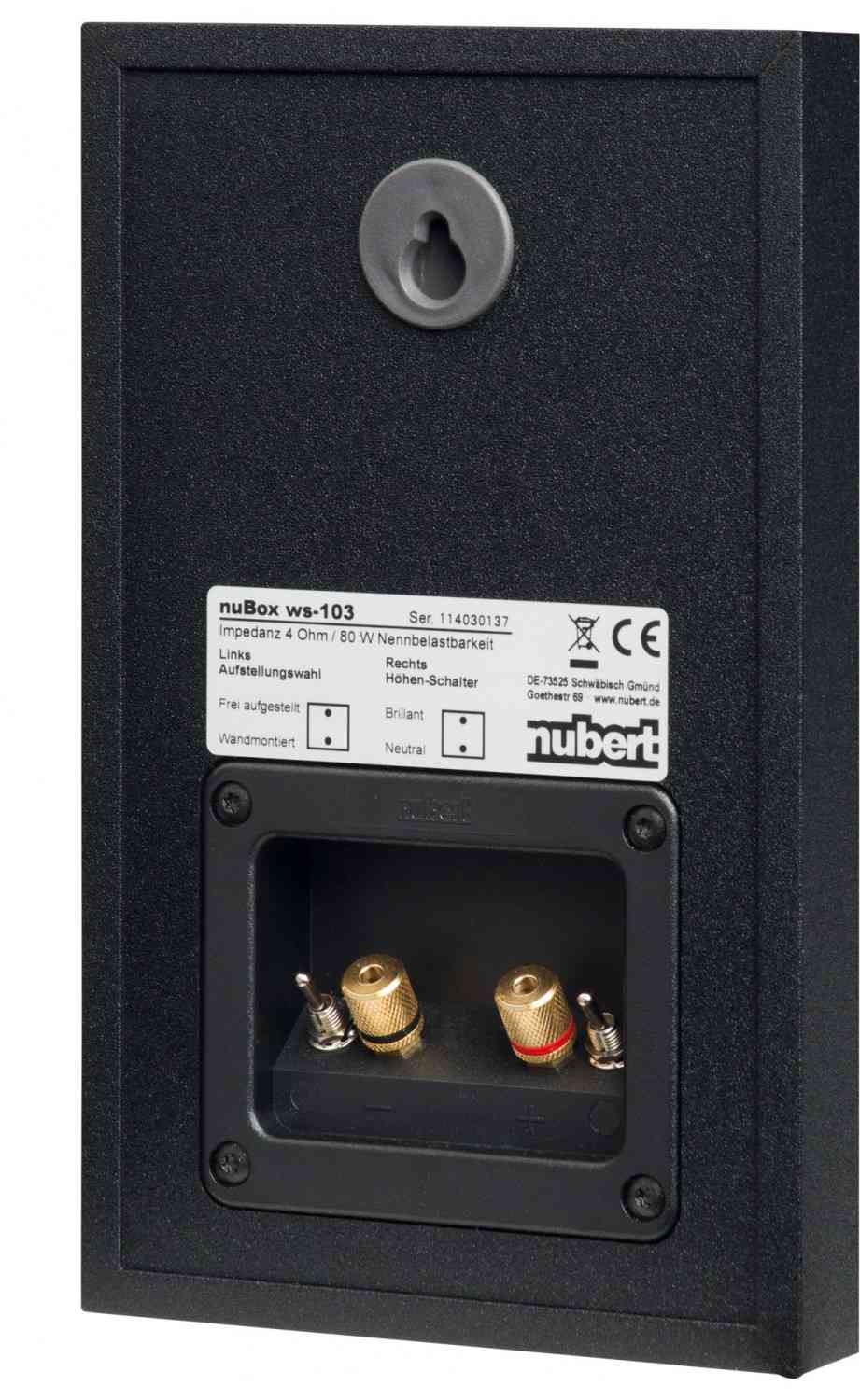 Lautsprecher Surround Nubert nuBox WS-103 / nuBox AW-443 im Test, Bild 5