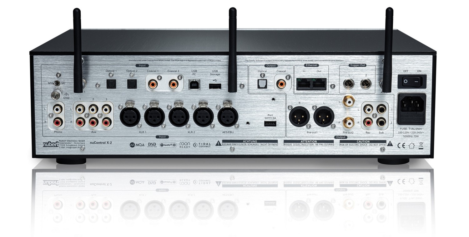 Systemtest: Nubert nuControl X-2, Nubert nuPower A-2, Bild 7 Verstärker Vorverstärker Nubert nuControl X-2, Nubert nuPower A-2 im Test , Bild 7