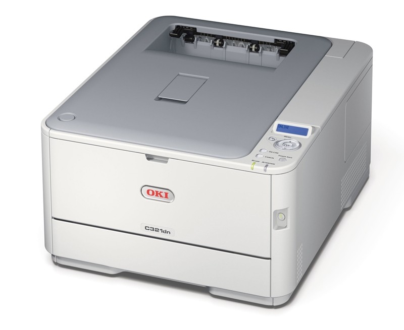 PC Oki A4 Farblaserdrucker C321dn im Test, Bild 1
