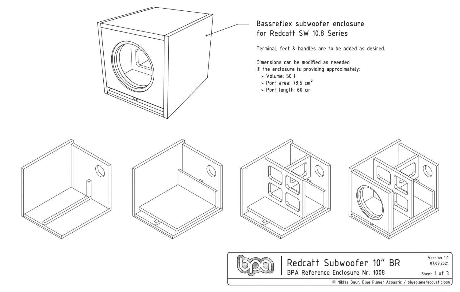 Lautsprecherbausätze Omnes Audio Subwoofer Deep 10 im Test, Bild 6