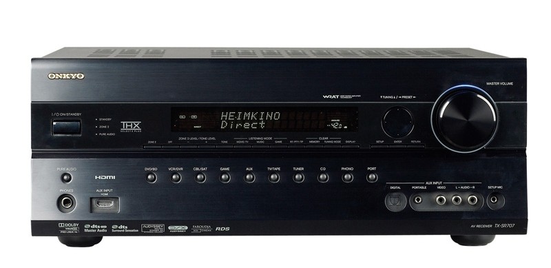 AV-Receiver Onkyo TX-SR707 im Test, Bild 4