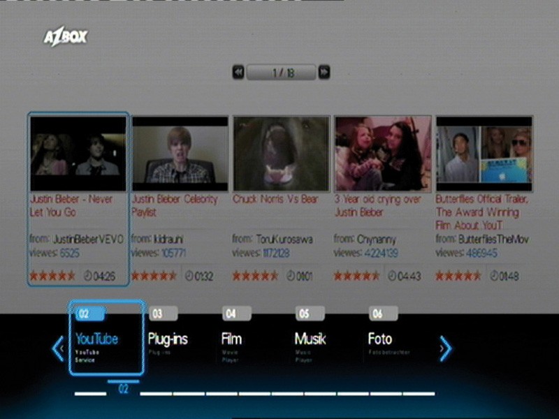 Sat Receiver mit Festplatte Opensat Azbox Premium HD Plus im Test, Bild 3