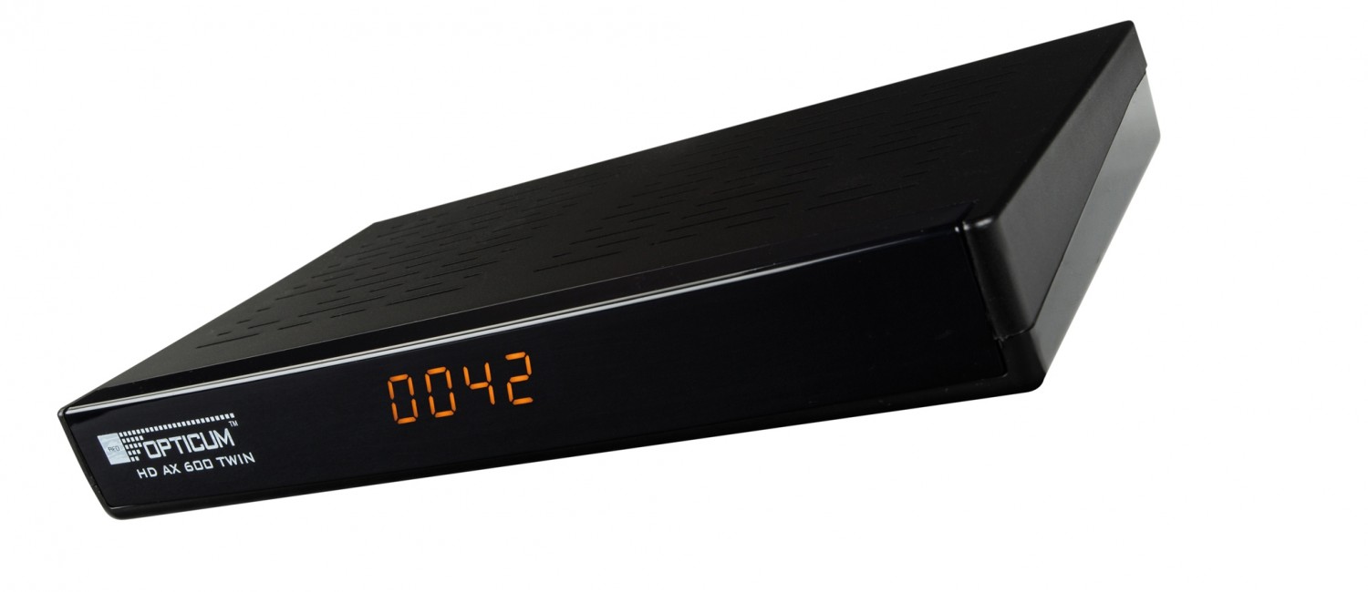 Sat Receiver ohne Festplatte Opticum HD AX 600 TWIN im Test, Bild 1