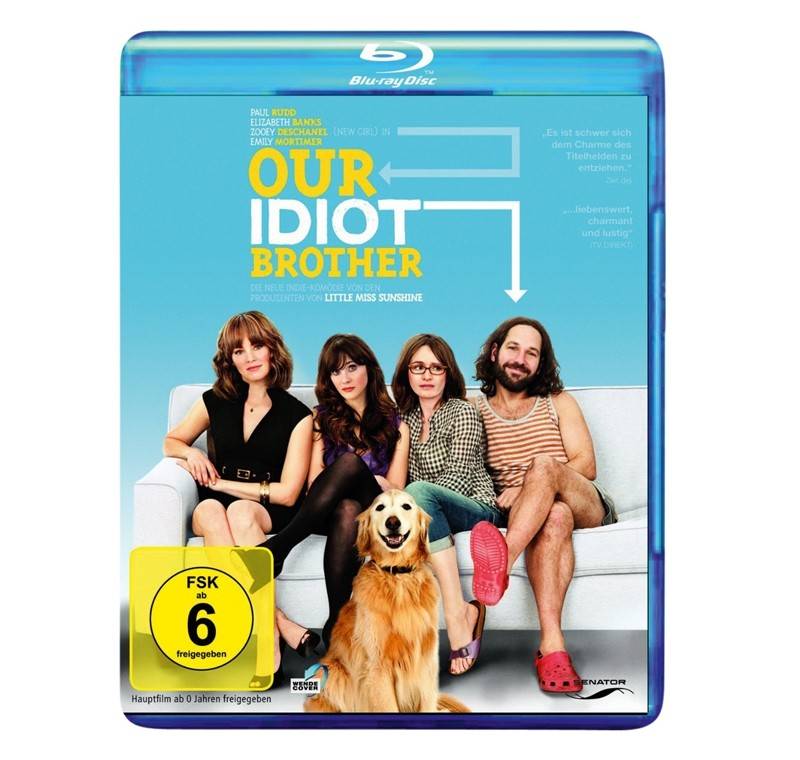 Blu-ray Film Our Idiot Brother (Senator) im Test, Bild 1