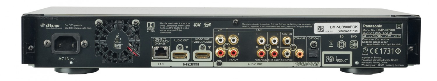 Endlich da! Die 4k Blu-ray Ära hat begonnen: Panasonic DMC-UB900, Bild 5 Blu-ray-Player Panasonic DMC-UB900 im Test, Bild 5
