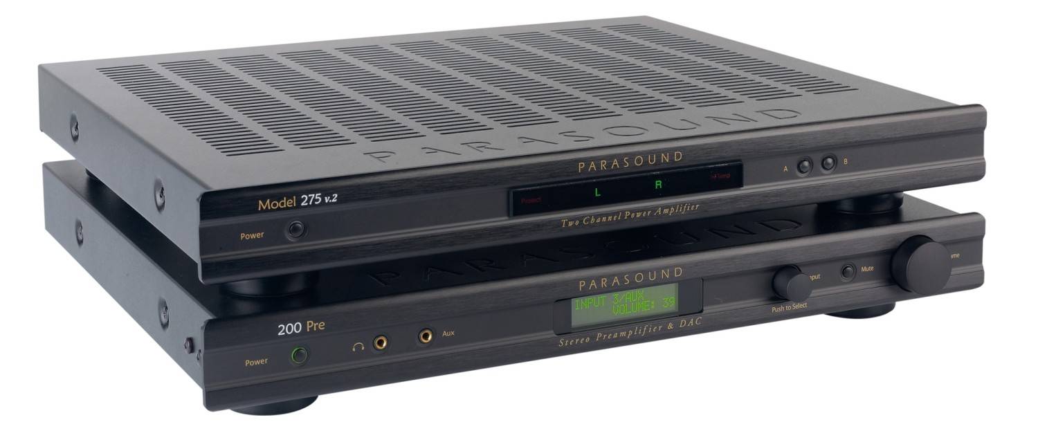 Vor-Endstufenkombis Hifi Parasound NewClassic 200 Pre / 275 V2 im Test, Bild 2