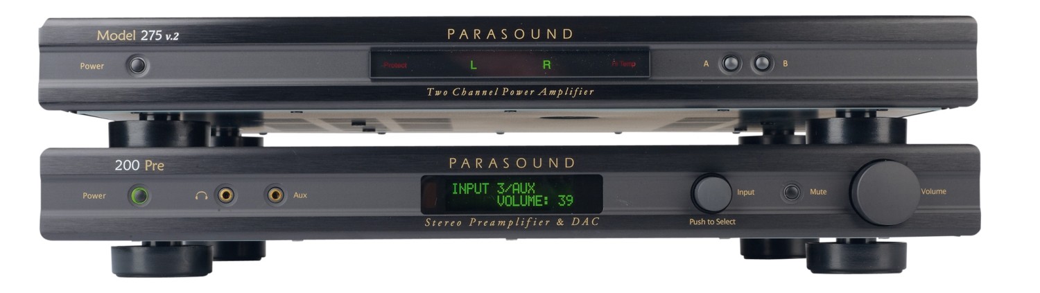 Vor-Endstufenkombis Hifi Parasound NewClassic 200 Pre / 275 V2 im Test, Bild 3