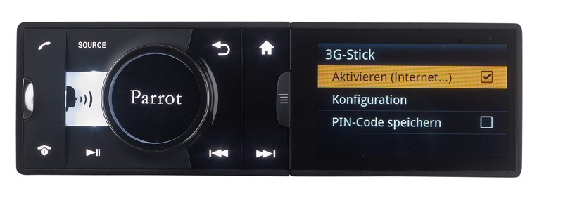 1-DIN-Autoradios Parrot Asteroid im Test, Bild 4