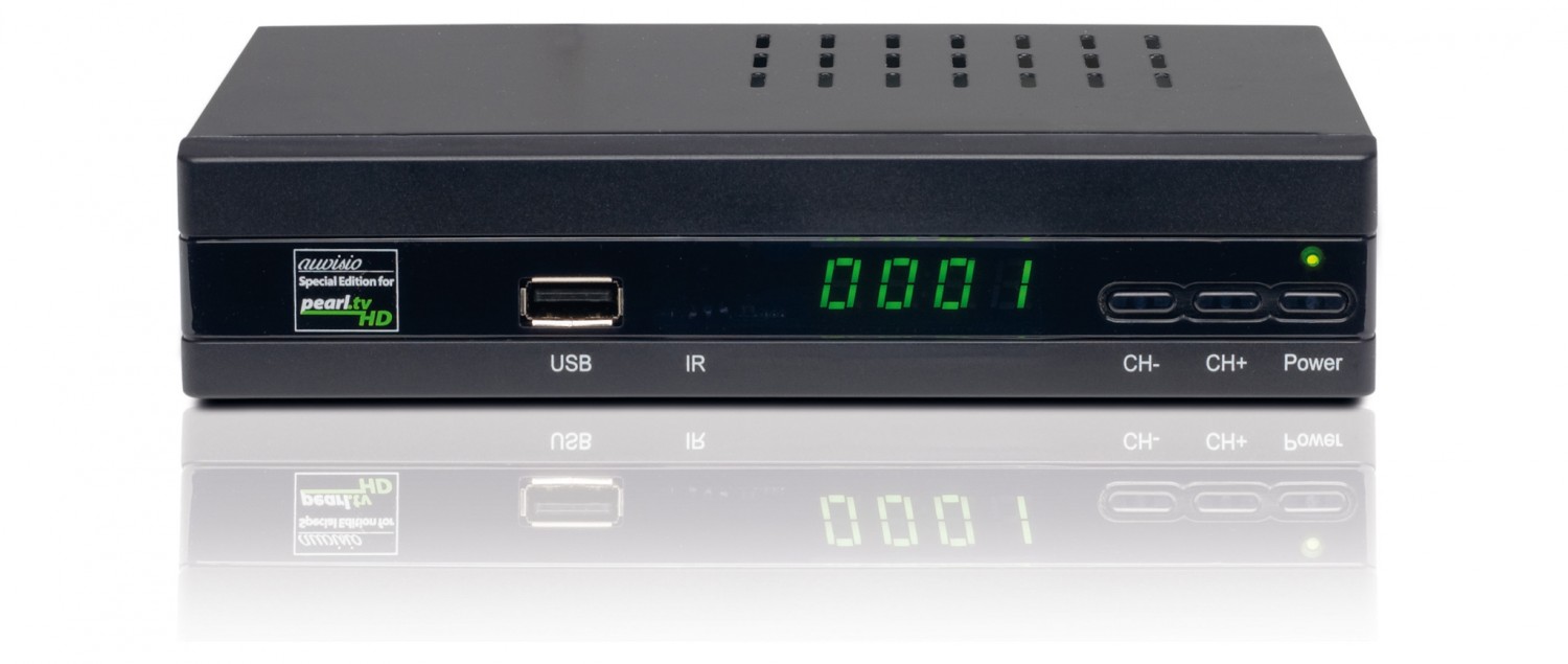 HDTV-Sat-Receiver Auvisio DSR-460: Pearl Auvisio ZX-2825, Bild 1 Sat Receiver ohne Festplatte Pearl Auvisio ZX-2825 im Test, Bild 1