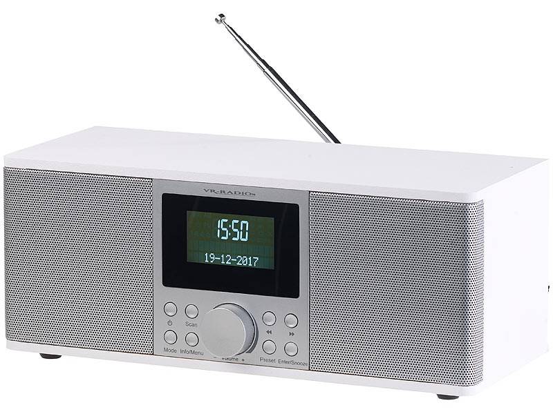 Viel Radio für wenig Geld?: Pearl VR-Radio DOR-500, Bild 1 DAB+ Radio Pearl VR-Radio DOR-500 im Test, Bild 1