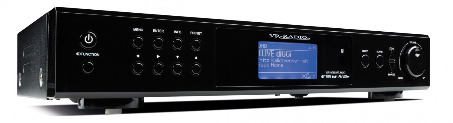 Weltempfänger: Pearl VR-Radio PX1416, Bild 1 DAB+ Radio Pearl VR-Radio PX1416 im Test, Bild 1