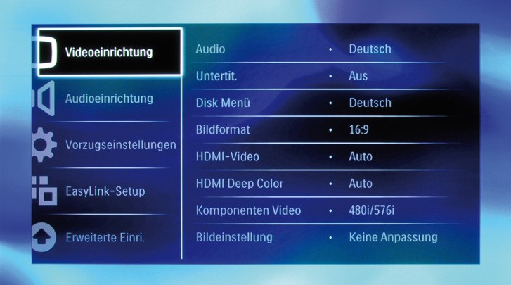 Blu-ray-Player Philips BDP9500 im Test, Bild 4
