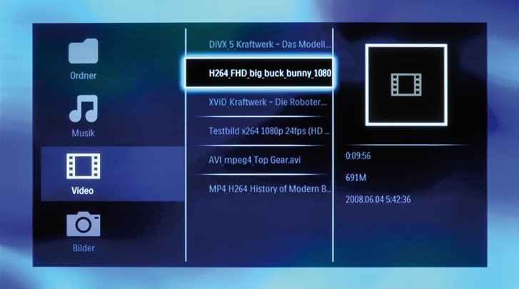Blu-ray-Player Philips BDP9500 im Test, Bild 5