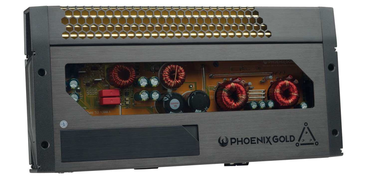 Car-HiFi Endstufe Mono Phoenix Gold Ti31300.1, Phoenix Gold Ti31200.4 im Test , Bild 14