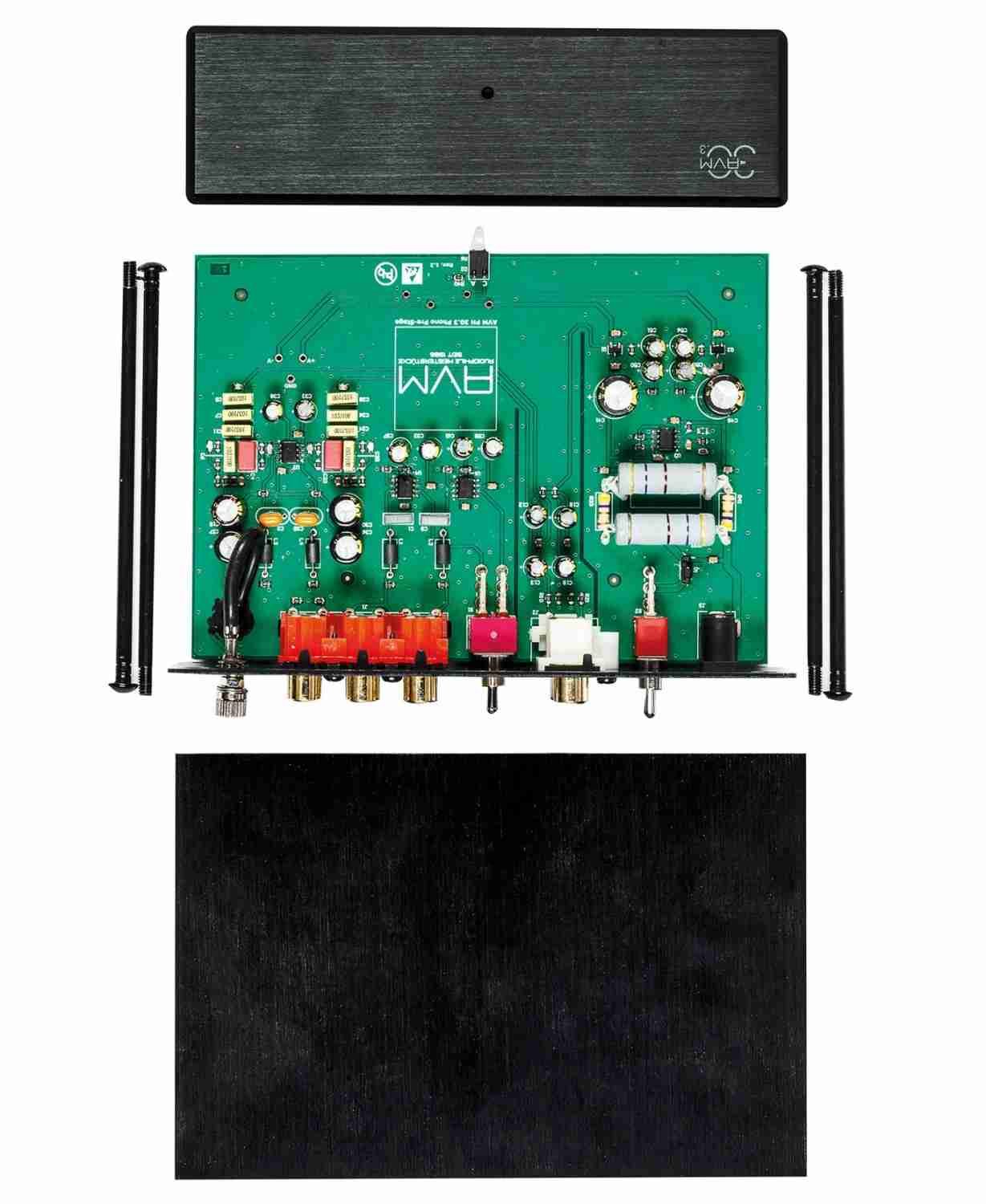 Jubiläumsphono aufgewertet: AVM PH 30.3, Bild 3 Phono Vorstufen AVM PH 30.3 im Test, Bild 3
