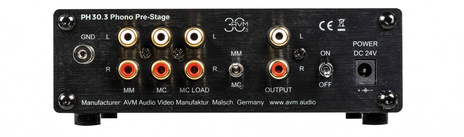 Jubiläumsphono aufgewertet: AVM PH 30.3, Bild 8 Phono Vorstufen AVM PH 30.3 im Test, Bild 8