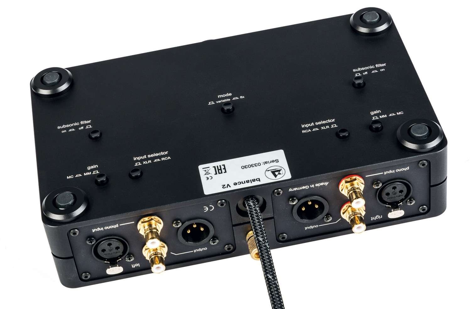 Frisch durchgelüftet: Clearaudio balance V2, Bild 3 Phono Vorstufen Clearaudio balance V2 im Test, Bild 3