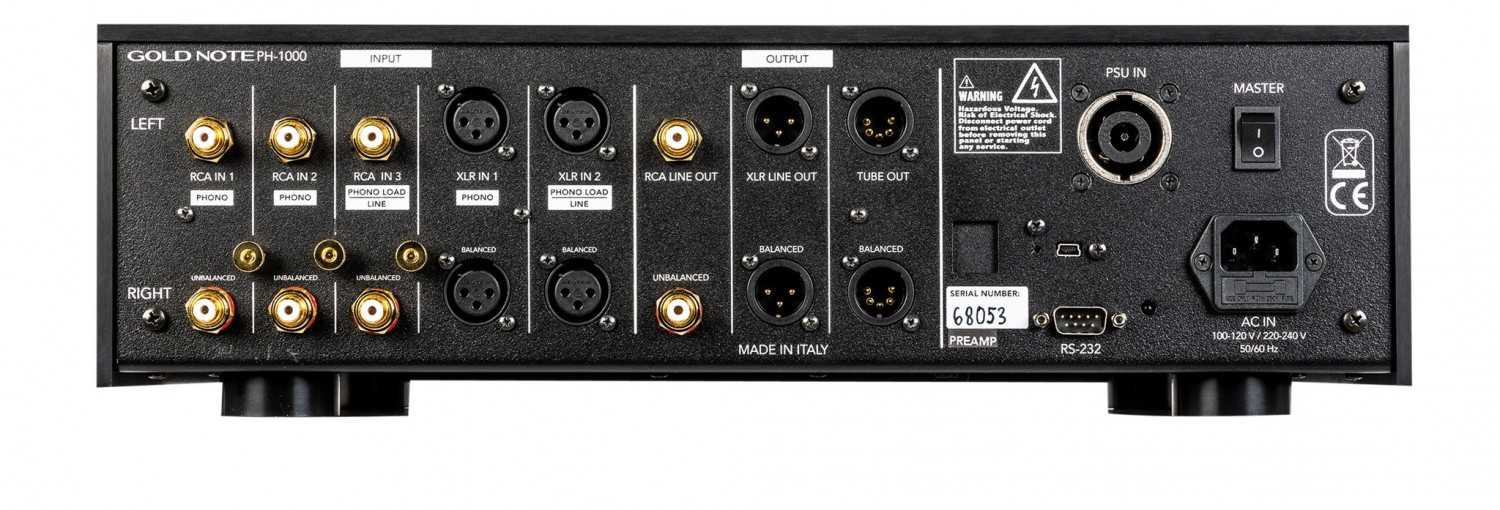 Phonovorstufe Gold Note PH-1000: Goldnote PH-1000, Bild 12 Phono Vorstufen Goldnote PH-1000 im Test, Bild 12