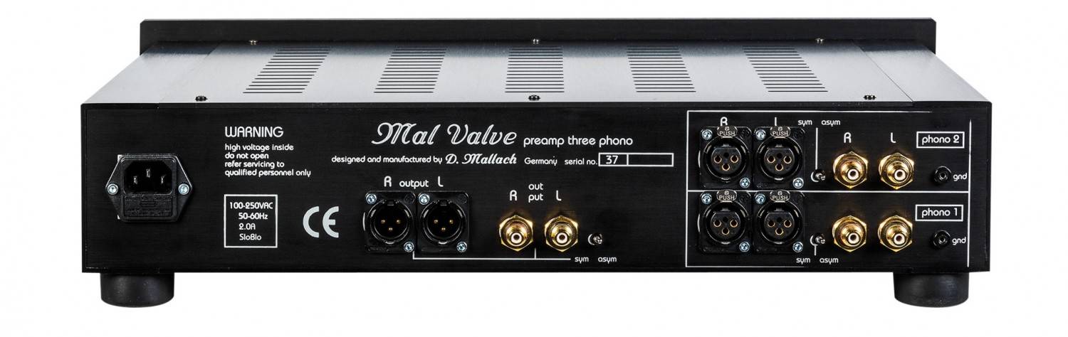 Phonovorstufe MalValve preamp three phono: MalValve preamp three phono, Bild 6 Phono Vorstufen MalValve preamp three phono im Test, Bild 6