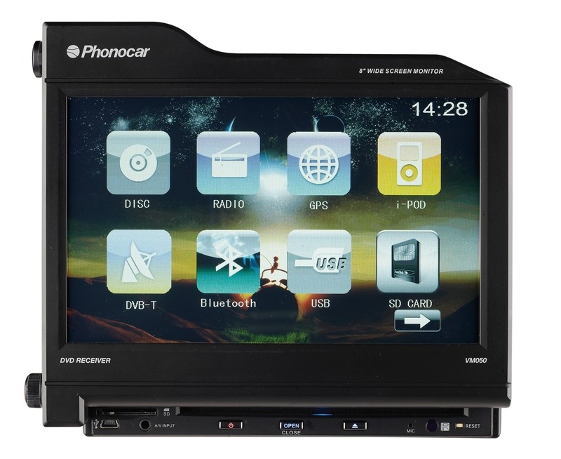 Großbild: Phonocar VME050+NV992, Bild 1 Naviceiver Phonocar VME050+NV992 im Test, Bild 1