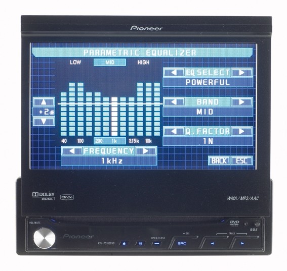 Moniceiver Pioneer AVH-P5100DVD im Test, Bild 5