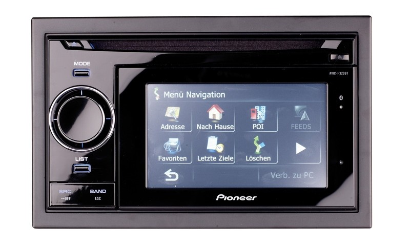 Naviceiver Pioneer AVIC-F320BT im Test, Bild 1