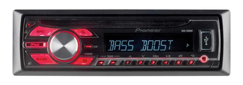 1-DIN-Autoradios Pioneer DEH-2500U im Test, Bild 1