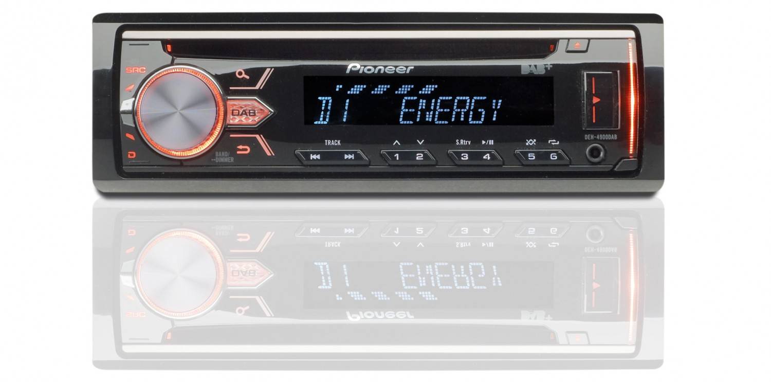 Digitalradio: Pioneer DEH-4900DAB, Bild 1 1-DIN-Autoradios Pioneer DEH-4900DAB im Test, Bild 1