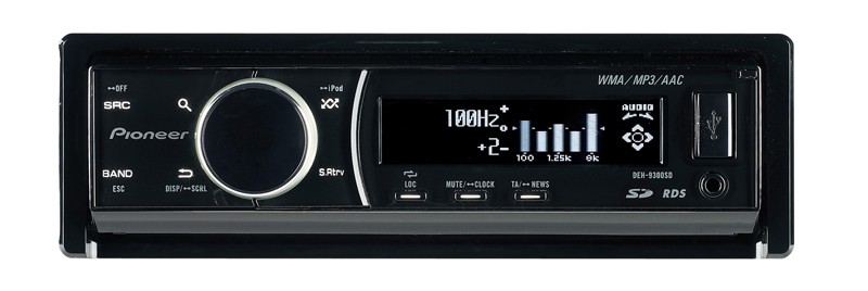 Pioneer DEH-9300SD, Bild 1 1-DIN-Autoradios Pioneer DEH-9300SD im Test, Bild 1