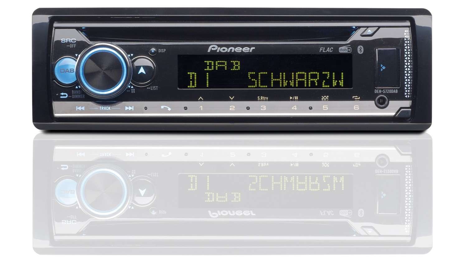 Autoradio Pioneer DEH-S720DAB im Test: Pioneer DEH-S720DAB, Bild 1 1-DIN-Autoradios Pioneer DEH-S720DAB im Test, Bild 1