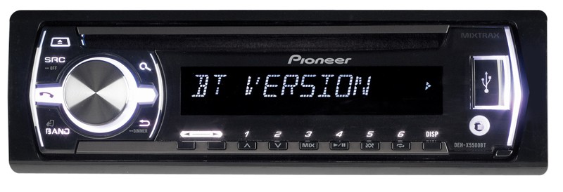 1-DIN-Autoradios Pioneer DEH-X5500BT im Test, Bild 1