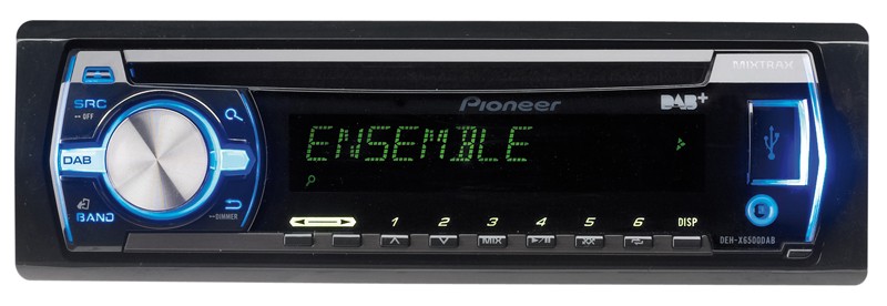 1-DIN-Autoradios Pioneer DEH-X6500DAB im Test, Bild 2