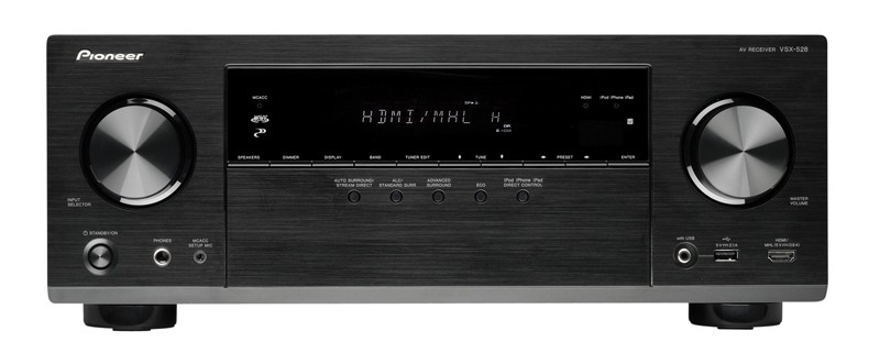 AV-Receiver Pioneer VSX-528 im Test, Bild 3