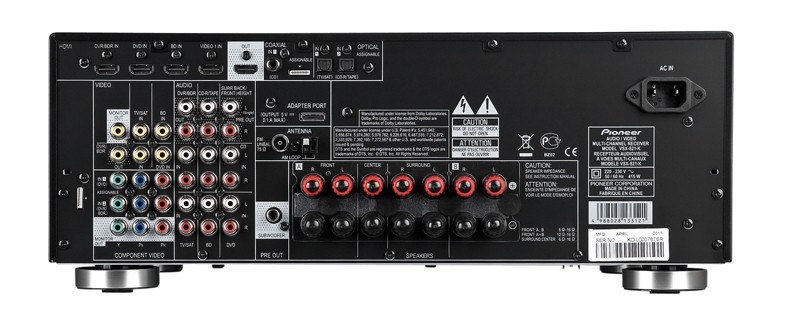 AV-Receiver Pioneer VSX-821 im Test, Bild 2