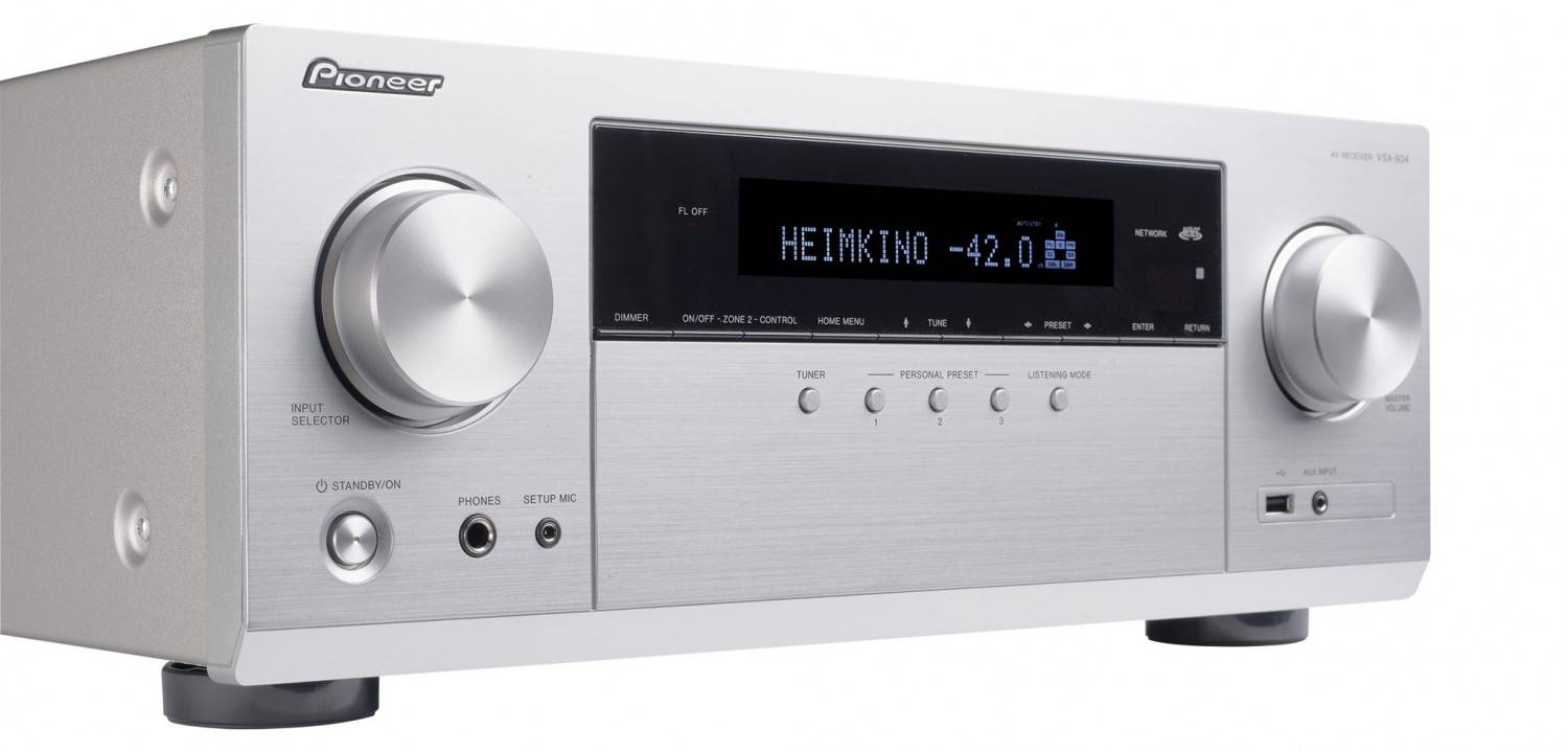 Pioneer VSX-934 - VSX-934: Der neue Mittelklasse-7-Kanal-AV-Receiver von Pioneer Pioneer VSX-934 - VSX-934: Der neue Mittelklasse-7-Kanal-AV-Receiver von Pioneer