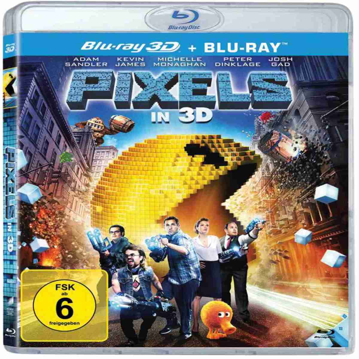 Pixels 3D: Pixels 3D (Sony), Bild 1 Blu-ray Film Pixels 3D (Sony) im Test, Bild 1
