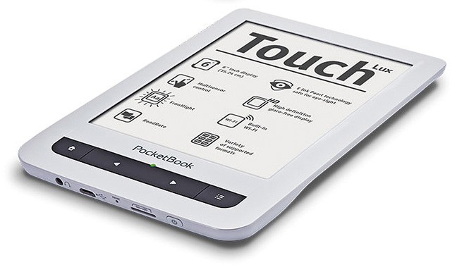 Lichtgestalt: Pocketbook Touch Lux, Bild 1 E-Book Reader Pocketbook Touch Lux im Test, Bild 1
