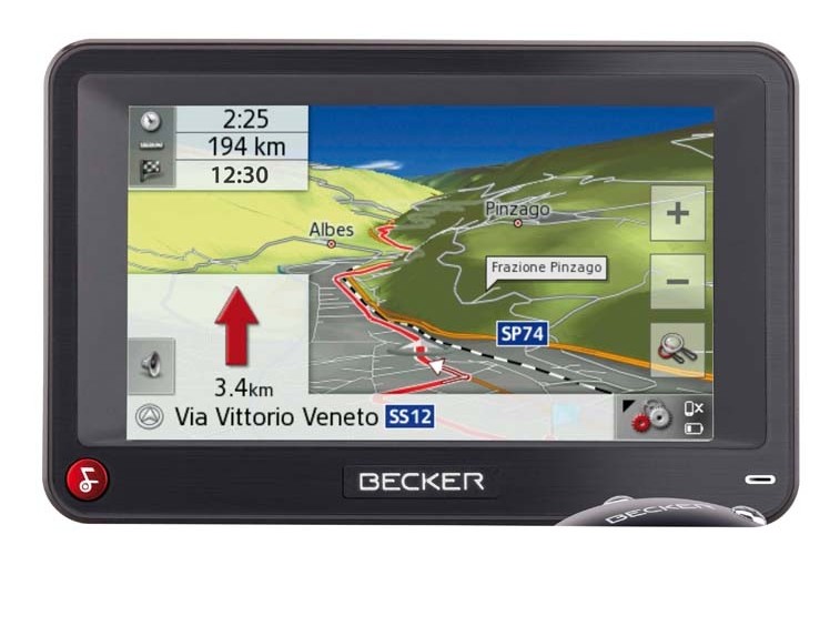 Keine Kompromisse: Becker Professional 43 Control, Bild 3 Portable Navigationssysteme Becker Professional 43 Control im Test, Bild 3