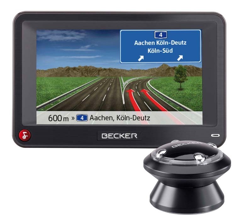 Keine Kompromisse: Becker Professional 43 Control, Bild 4 Portable Navigationssysteme Becker Professional 43 Control im Test, Bild 4