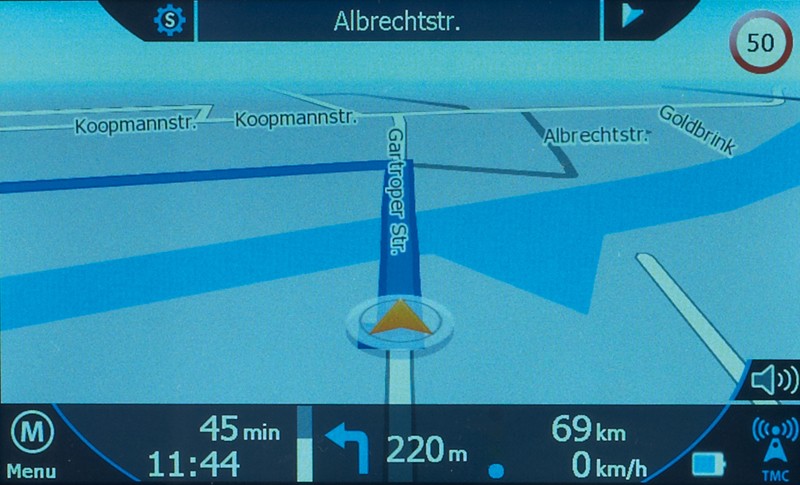 Wieder da!: Blaupunkt TravelPilot 50, Bild 3 Portable Navigationssysteme Blaupunkt TravelPilot 50 im Test, Bild 3