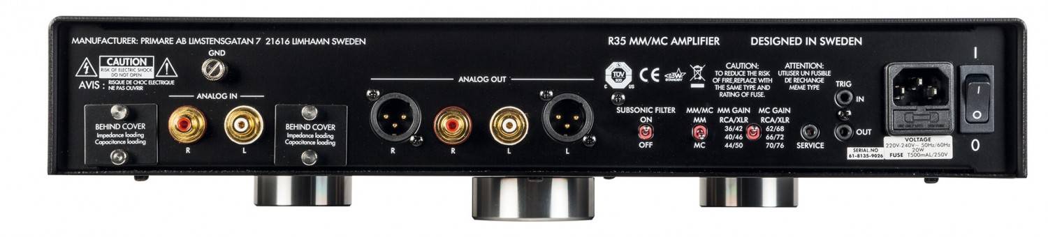 Phono Vorstufen Primare R-35 im Test, Bild 4