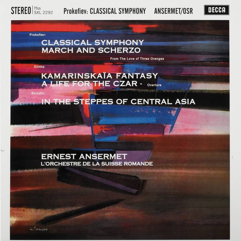 Prokofiev, Glinka, Borodin / Orchestre de la Suisse Romande, Ernest Ansermet – Symphonie Classique u.a.: Prokofiev, Glinka, Borodin / Orchestre de la Suisse Romande, Ernest Ansermet – Symphonie Classique u.a. (Decca / Speakers Corner), Bild 1 Schallplatte Prokofiev, Glinka, Borodin / Orchestre de la Suisse Romande, Ernest Ansermet – Symphonie Classique u.a. (Decca / Speakers Corner) im Test, Bild 1