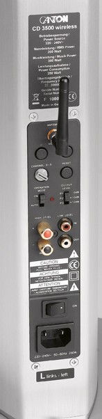 Funkturm: Canton CD-3500 wireless, Bild 4 Lautsprecher Surround Canton CD-3500 wireless im Test, Bild 4