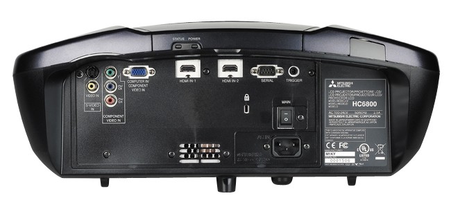 Strahlemann: Mitsubishi HC6800, Bild 2 Beamer Mitsubishi HC6800 im Test, Bild 2