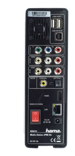 Hama Mediastation PRN 35, Bild 13 DLNA- / Netzwerk- Clients / Server / Player Hama Mediastation PRN 35 im Test, Bild 13