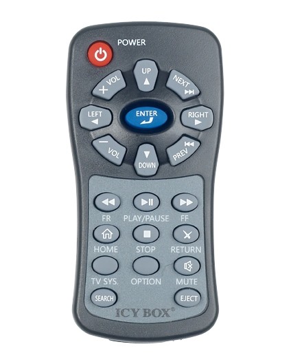 Icybox IB-MP 305, Bild 10 DLNA- / Netzwerk- Clients / Server / Player Icybox IB-MP 305 im Test, Bild 10